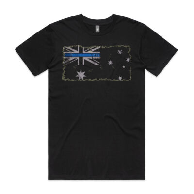 GruntWerks Australia Thin Blue Line - Short Sleeve T-Shirt Thumbnail